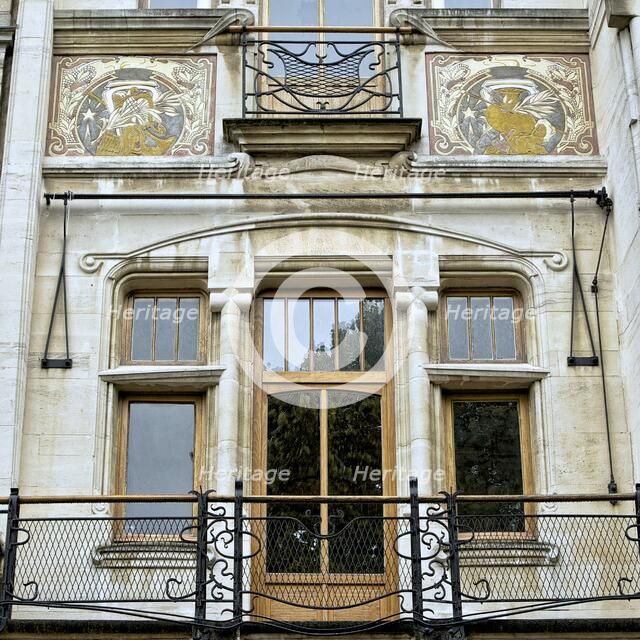 41 Place Louise Morichar, Brussels, Belgium, (1900), c2014-c2017. Artist: Alan John Ainsworth.