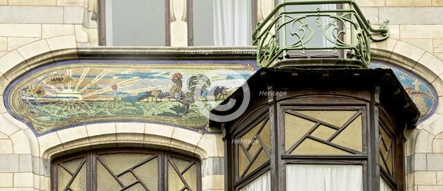 41 Place Louise Morichar, Brussels, Belgium, (1900), c2014-c2017. Artist: Alan John Ainsworth.