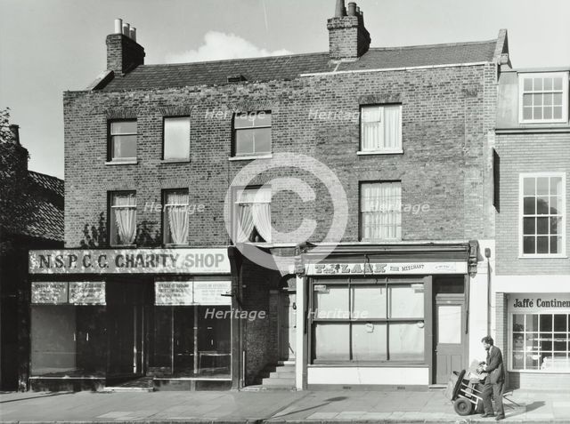 42-44 High Street, Wanstead, Redbridge, London: front elevations, 1976. Creator: Unknown.