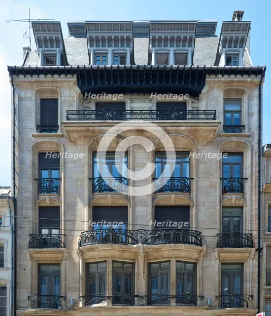42-44 Rue Saint-Dizier, Nancy, (1903-1905), c2014-2017. Artist: Alan John Ainsworth.