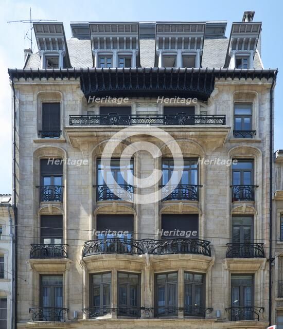 42-44 Rue Saint-Dizier, Nancy, (1903-1905), c2014-2017. Artist: Alan John Ainsworth.