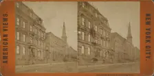 42nd Street from 6th Ave. looking east, c1850-1930. Creator: Unknown