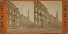42nd Street from 6th Ave. looking east, c1850-1930. Creator: Unknown