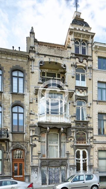 43 Av. Louise Bertrand, Brussels, Belgium, (1906), c2014-2017. Artist: Alan John Ainsworth.
