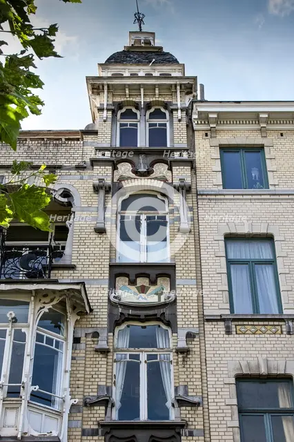 43 Av. Louise Bertrand, Brussels, Belgium, (1906), c2014-2017. Artist: Alan John Ainsworth.