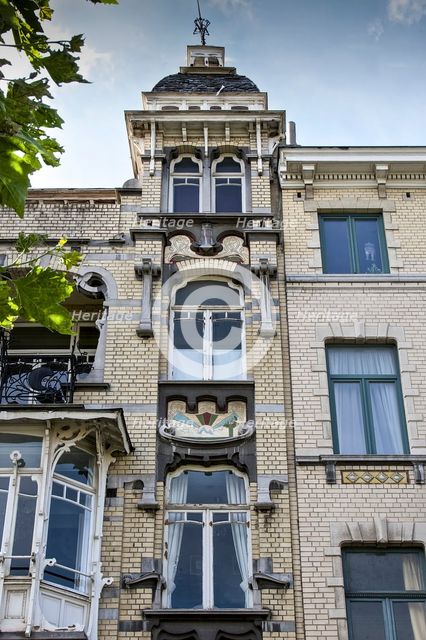 43 Av. Louise Bertrand, Brussels, Belgium, (1906), c2014-2017. Artist: Alan John Ainsworth.
