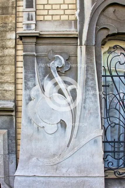 43 Av. Louise Bertrand, Brussels, Belgium, (1906), c2014-2017. Artist: Alan John Ainsworth.