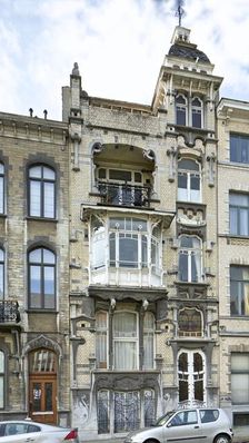 43 Av. Louise Bertrand, Brussels, Belgium, (1906), c2014-2017. Artist: Alan John Ainsworth