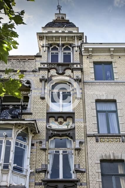 43 Av. Louise Bertrand, Brussels, Belgium, (1906), c2014-2017. Artist: Alan John Ainsworth.