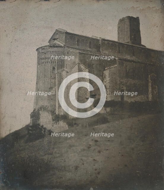 43. Toscanella Eglise de S. Pietro, apside, 1842. Creator: Joseph Philibert Girault De Prangey.