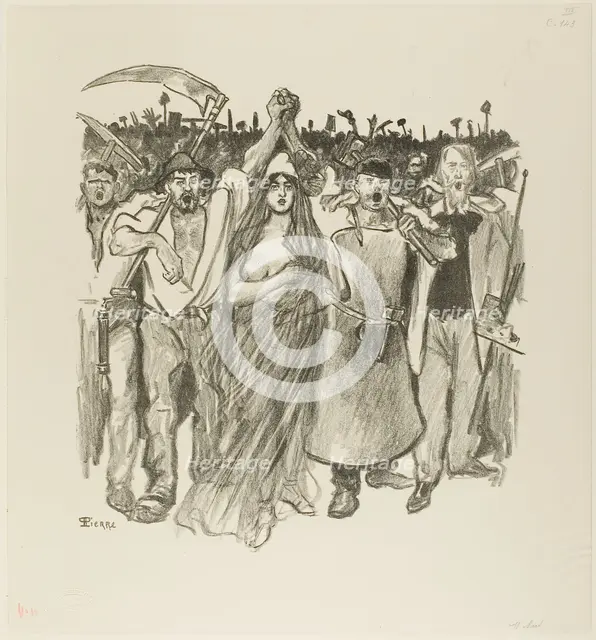 43160, March 1894. Creator: Theophile Alexandre Steinlen.