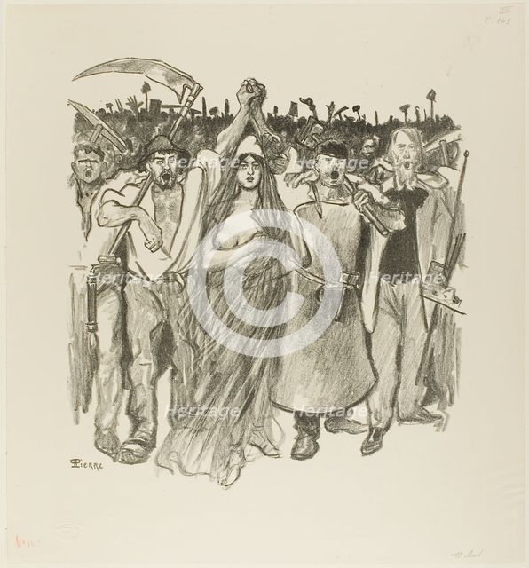 43160, March 1894. Creator: Theophile Alexandre Steinlen.