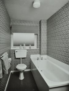 45 Enfield Chase, Houghton Regis, Dunstable, Bedfordshire: bathroom, 1971. Creator: Unknown
