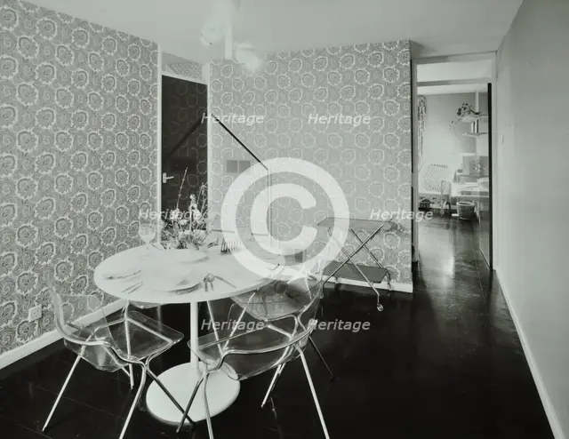 45 Enfield Chase, Houghton Regis, Dunstable, Bedfordshire: dining room, 1971. Creator: Unknown.