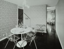 45 Enfield Chase, Houghton Regis, Dunstable, Bedfordshire: dining room, 1971. Creator: Unknown