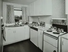 45 Enfield Chase, Houghton Regis, Dunstable, Bedfordshire: kitchen, 1971. Creator: Unknown