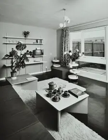 45 Enfield Chase, Houghton Regis, Dunstable, Bedfordshire: living room, 1971. Creator: Unknown