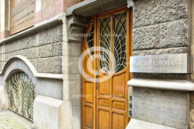 46 Rue du Cardinal, Brussels, Belgium, (1900), c2014-2017. Artist: Alan John Ainsworth.