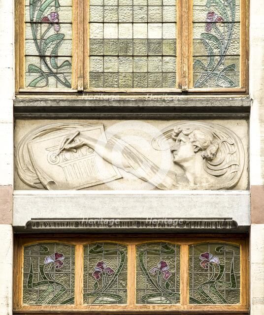 46 Rue du Cardinal, Brussels, Belgium, (1900), c2014-2017. Artist: Alan John Ainsworth.