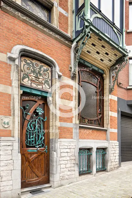 46 Rue de Belle-Vue, (1897-1899), c2014-2017. Artist: Alan John Ainsworth.