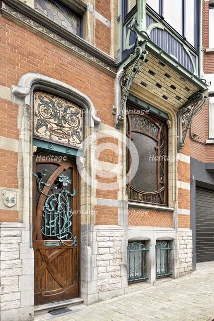 46 Rue de Belle-Vue, (1897-1899), c2014-2017. Artist: Alan John Ainsworth.