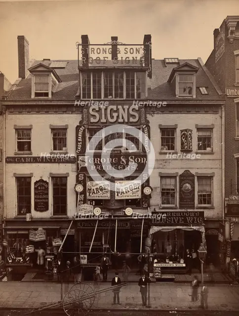 476 Broadway, New York, 1870. Creator: Unknown.