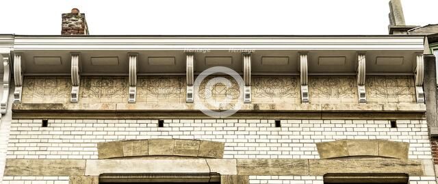 47 Rue de Magistrat, Ixelles, Brussels, Belgium, (1904), c2014-2017. Artist: Alan John Ainsworth.