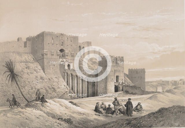 48. Château d’Alep, 1843. Creator: Joseph Philibert Girault De Prangey.