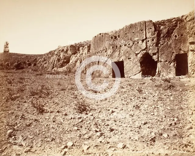 '499', Printed 1870 circa. Creator: Felix Bonfils.