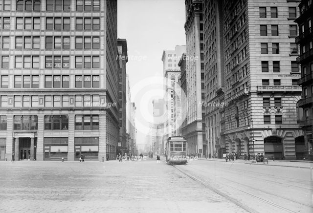 4th Ave. N.Y.C. looking north, between c1910 and c1915. Creator: Bain News Service.