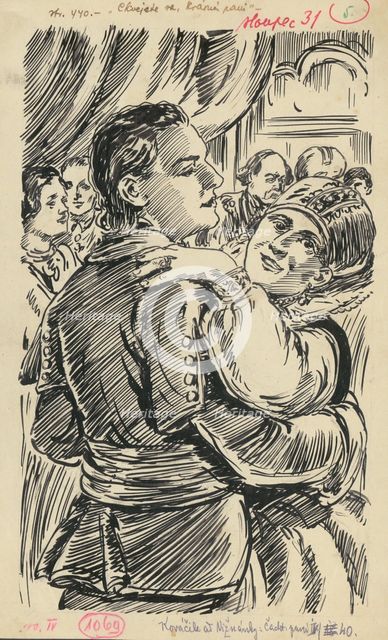 5.- In the dance, 1936. Creator: Andrej Kovacik.