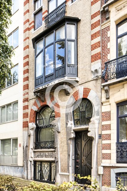 5 Square Gutenberg, Brussels, Belgium, (1898), c2014-2017. Artist: Alan John Ainsworth.