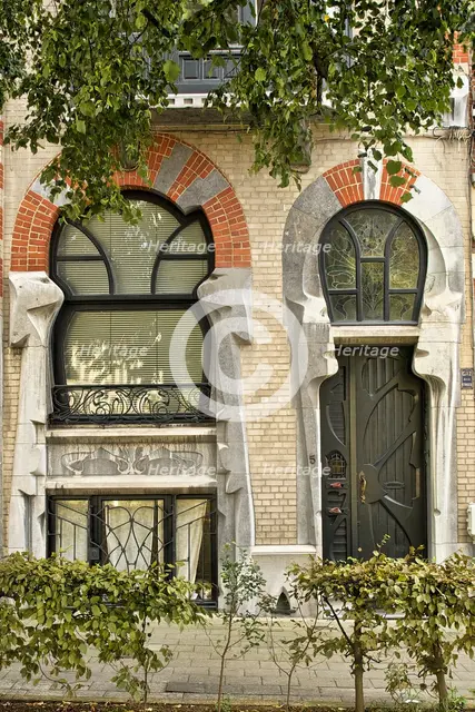 5 Square Gutenberg, Brussels, Belgium, (1898), c2014-2017. Artist: Alan John Ainsworth.