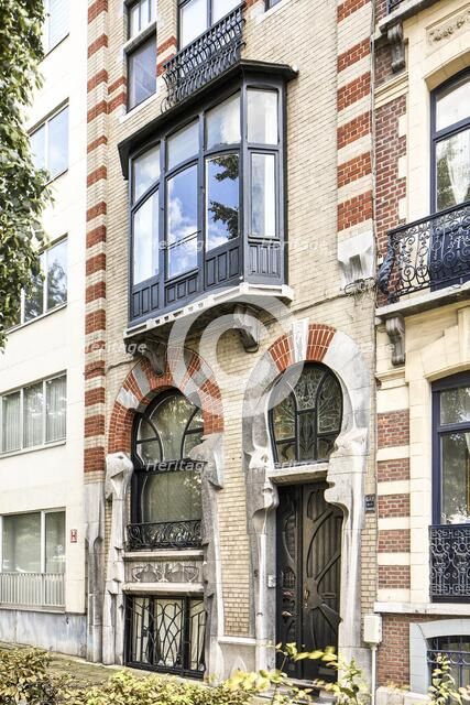 5 Square Gutenberg, Brussels, Belgium, (1898), c2014-2017. Artist: Alan John Ainsworth.