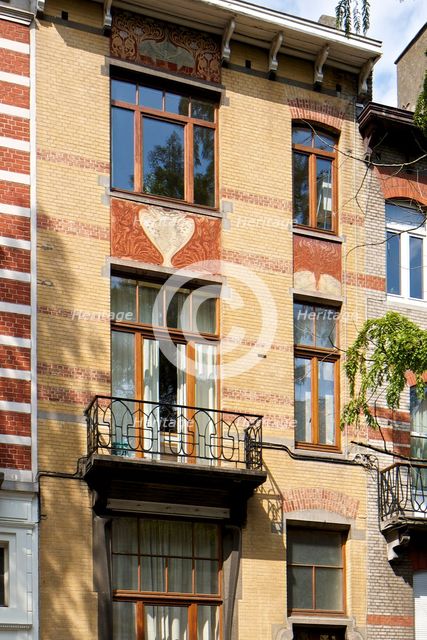 50 Av. De la Brabanconne, Brussels, Belgium, 1898) c2014-2017. Artist: Alan John Ainsworth.