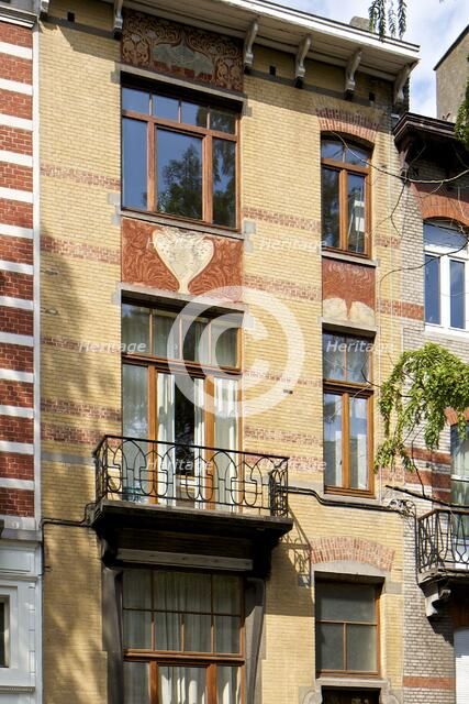 50 Av. De la Brabanconne, Brussels, Belgium, 1898) c2014-2017. Artist: Alan John Ainsworth.