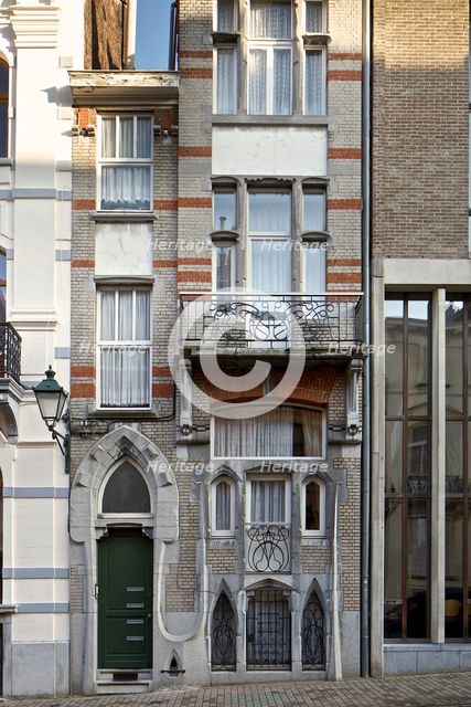 52 Rue D'Irelande, Brussels, Belgium, (1899), c2014-c2017. Artist: Alan John Ainsworth.
