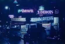 52nd Street, New York, N.Y., ca. 1948. Creator: William Paul Gottlieb