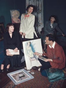 52nd Street, New York, N.Y., ca. 1948. Creator: William Paul Gottlieb