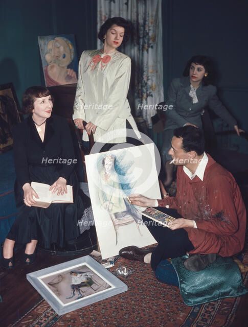 52nd Street, New York, N.Y., ca. 1948. Creator: William Paul Gottlieb.