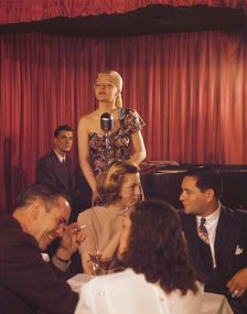 52nd Street, New York, N.Y., ca. 1948. Creator: William Paul Gottlieb