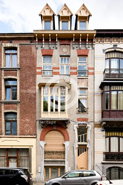 55 Rue Philippe Le Bon, Brussels, Belgium, c2014-2017. Artist: Alan John Ainsworth.