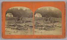552. Dunker Church, Antietam, September 17, 1862, 1862. Creator: Alexander Gardner
