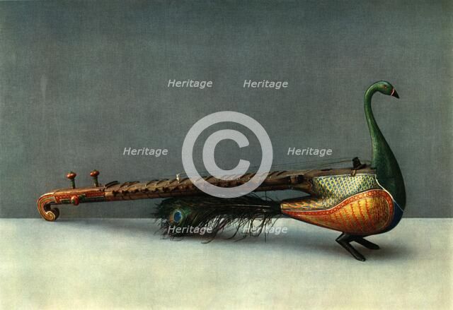 '56 Indian bow instrument, tayuc.', 1948. Artist: Unknown.