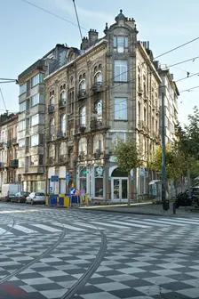 58 Avenue Princesse Elisabeth, Brussels, Belgium, (c1910), c2014-2017. Artist: Alan John Ainsworth