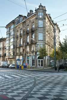 58 Avenue Princesse Elisabeth, Brussels, Belgium, (c1910), c2014-2017. Artist: Alan John Ainsworth