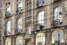 58 Avenue Princesse Elisabeth, Brussels, Belgium, (c1910), c2014-2017. Artist: Alan John Ainsworth