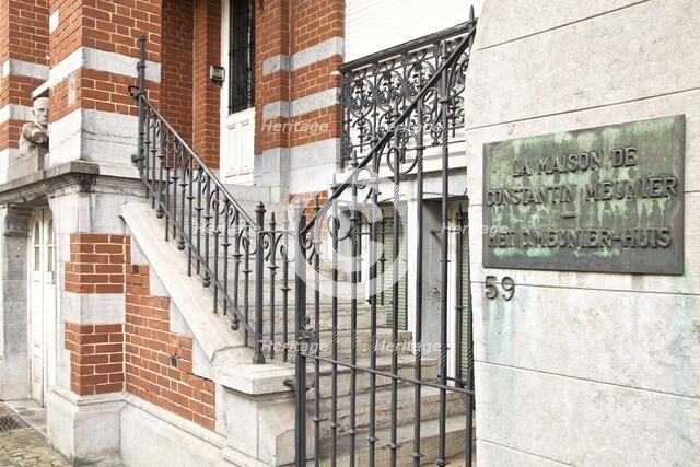 59 Rue de L'Abbaye, Brussels, Belgium, (1899), c2014-c2017. Artist: Alan John Ainsworth.