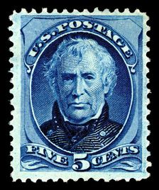 5c Zachary Taylor single, 1879. Creator: American Bank Note Company