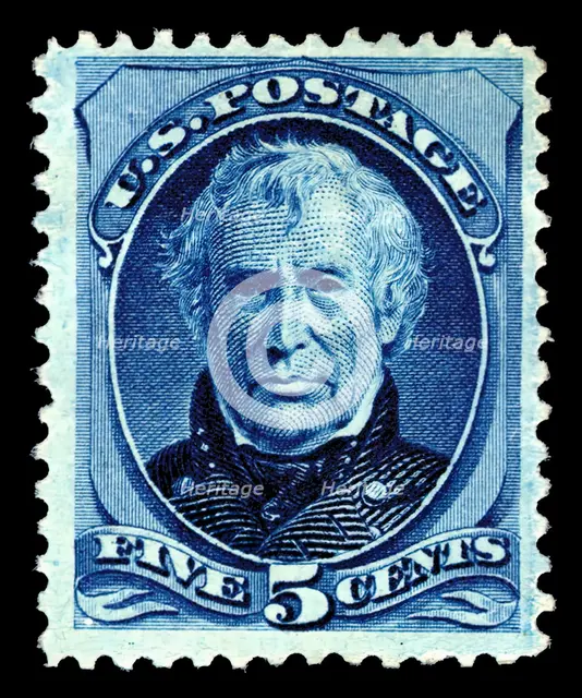 5c Zachary Taylor single, 1879. Creator: American Bank Note Company.